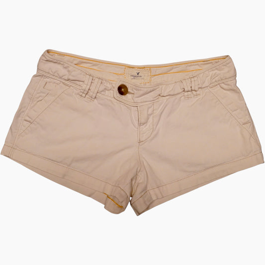 Y2K American Eagle Micro Shorts (Size 2)