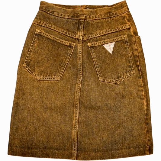 Vintage Guess Denim Skirt (W23xL18)