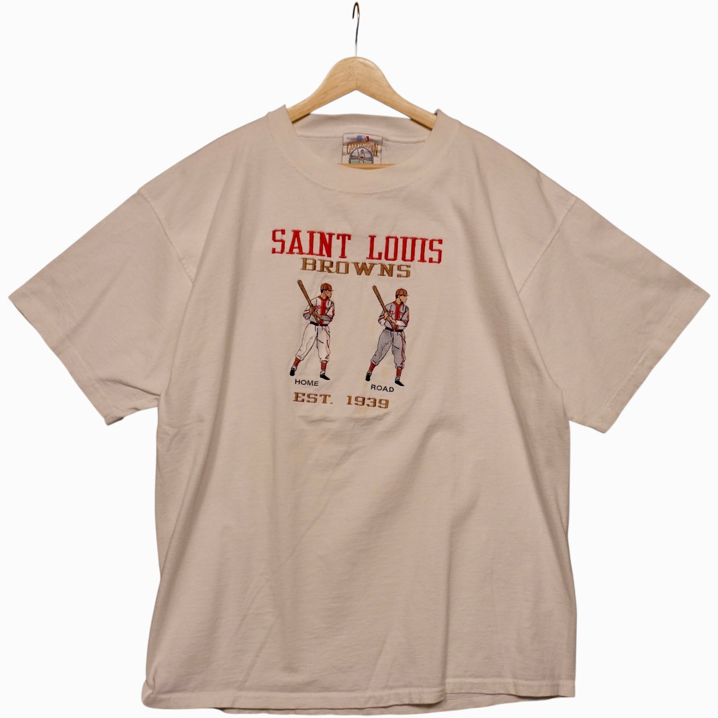 Saint Louis Browns Embroidered Tee (L)
