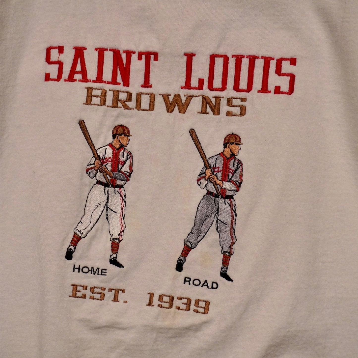 Saint Louis Browns Embroidered Tee (L)