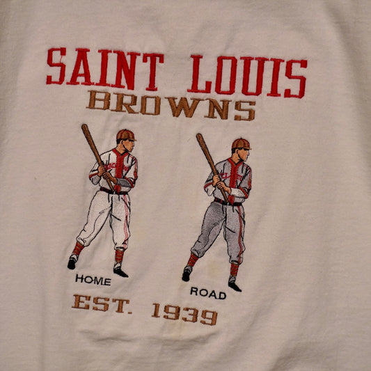 Saint Louis Browns Embroidered Tee (L)