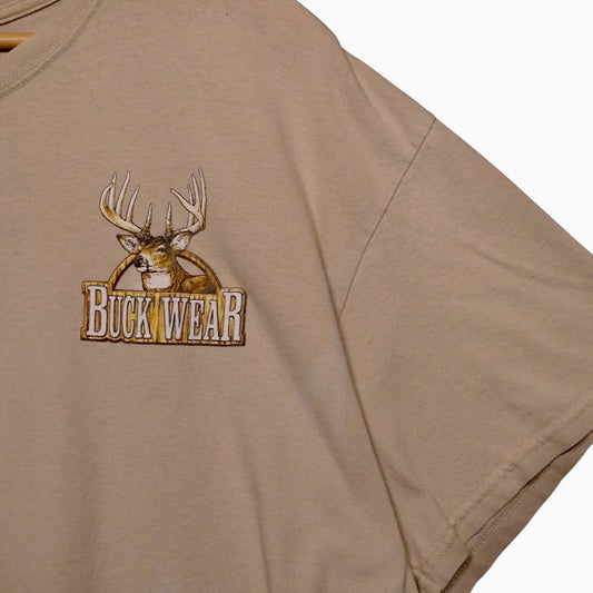 Buck Wear Deer Tee (L)