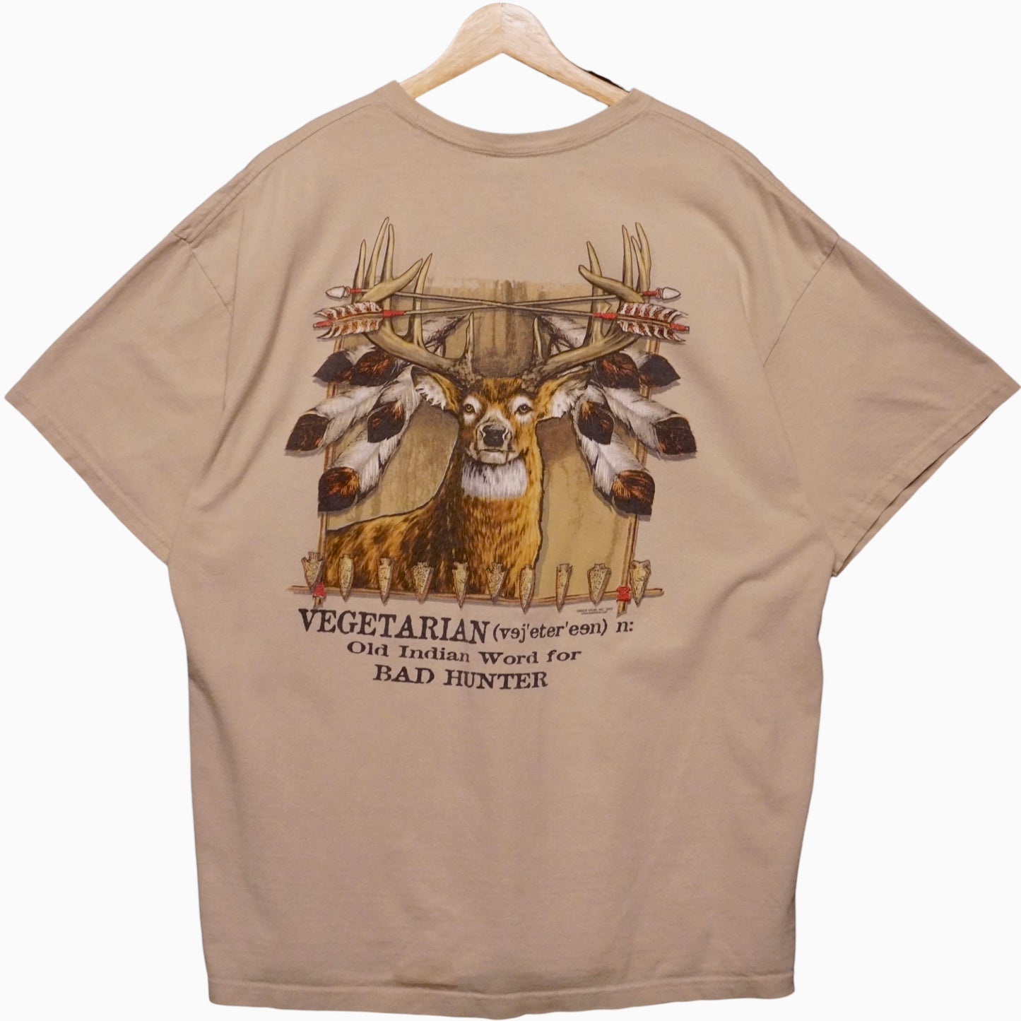 Buck Wear Deer Tee (L)