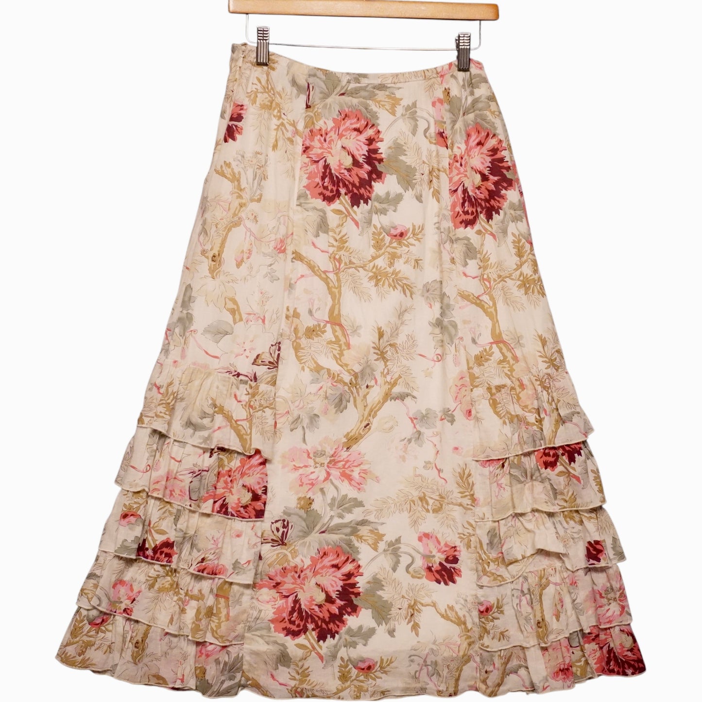 Vintage Jill Floral Longskirt (W26)