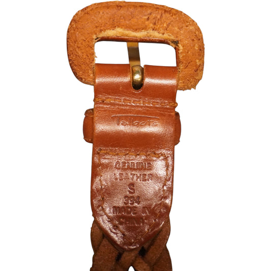 Talbots Leather Braided Belt (Max 29")