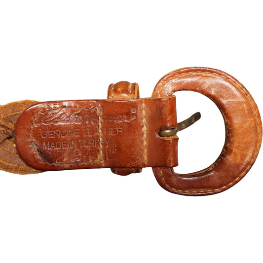 Eddie Bauer Braided Leather Belt (30" Max)