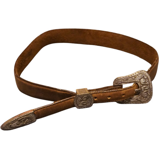 Vintage Western Crest Belt (24"-27")