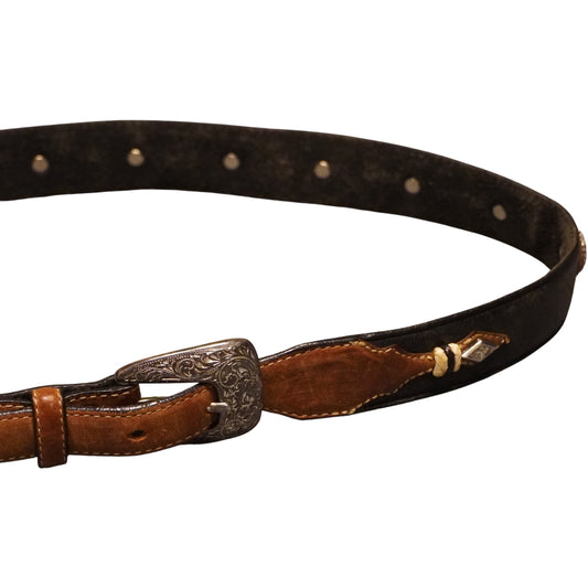 Vintage Justin Western Belt (30"-33")