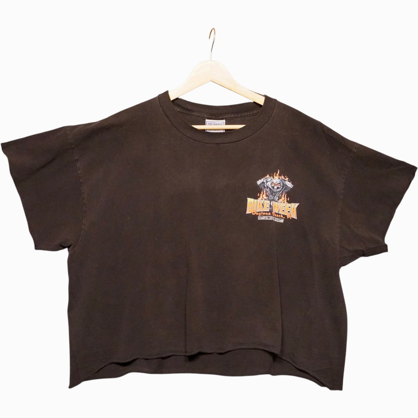 Chopped Cropped  Bike Week Tee (XL)