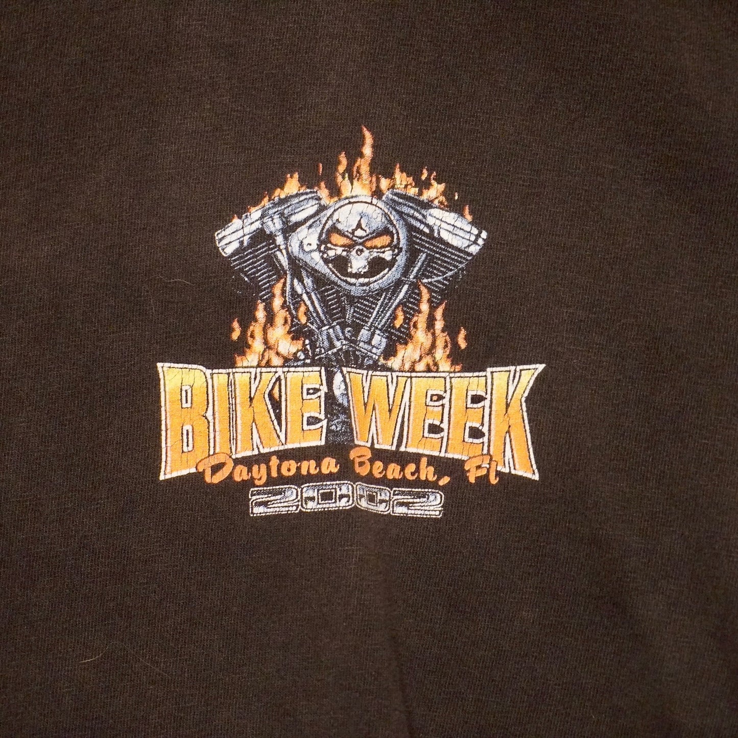 Chopped Cropped  Bike Week Tee (XL)