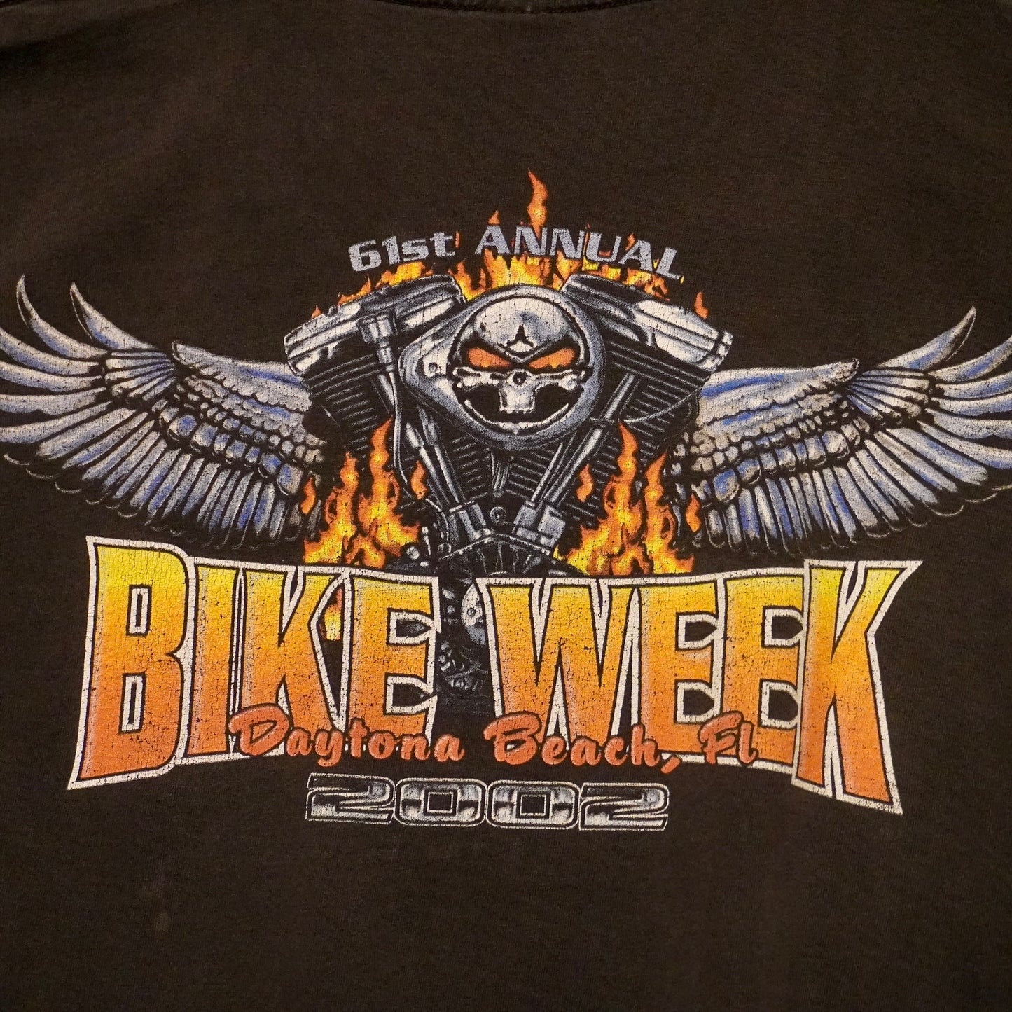 Chopped Cropped  Bike Week Tee (XL)