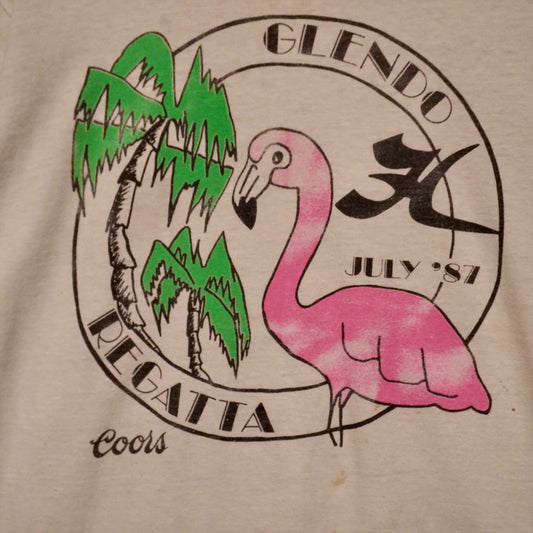 Vintage Flamingo Tee (M)