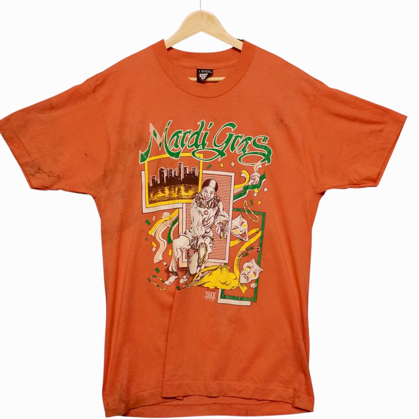 Vintage Mardi Gras Tee (L)
