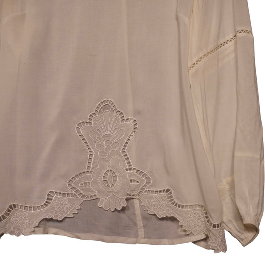 Vintage White Blouse (L)