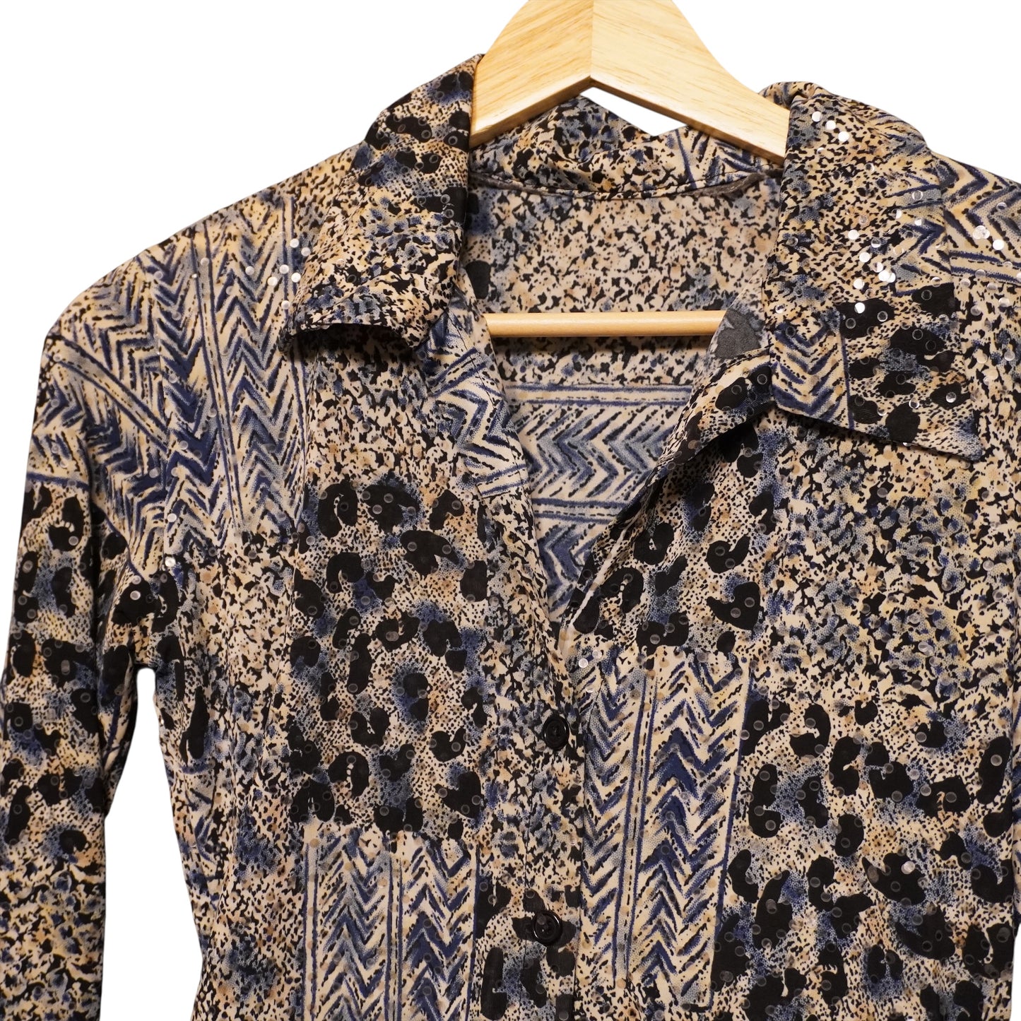 Slim Button Up Top (M)