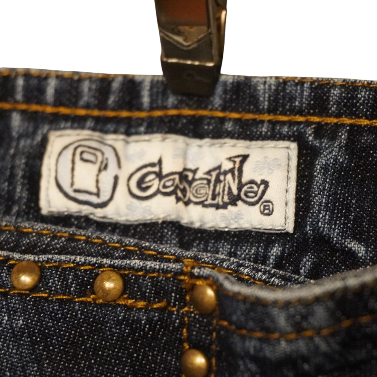 Y2K Gasoline Flared Jeans (W24xL26)