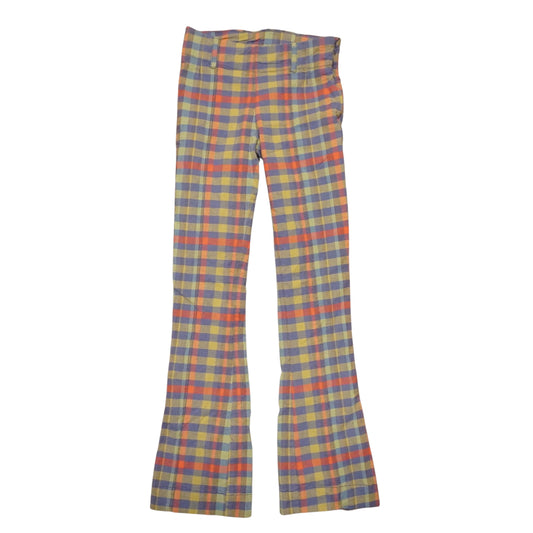 Vintage Free People Plaid Flares (W24xL28)