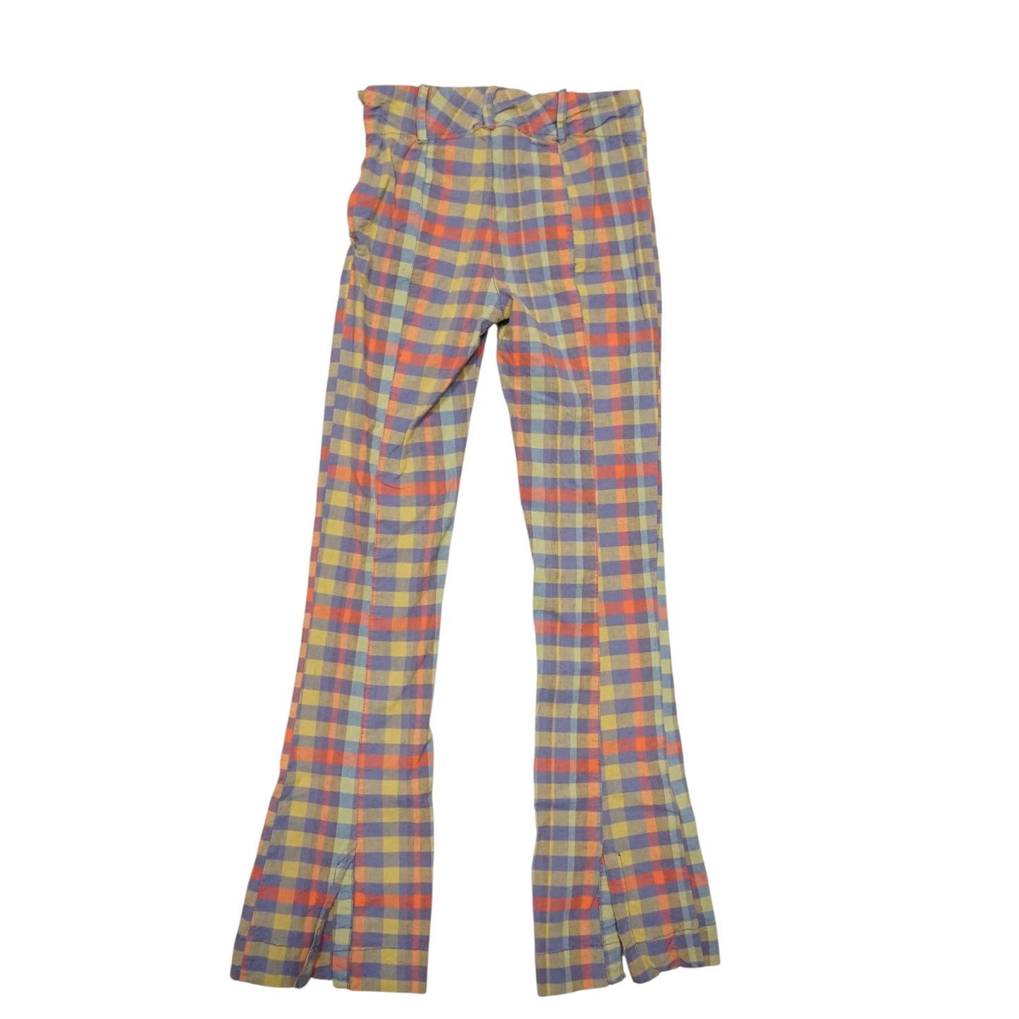 Vintage Free People Plaid Flares (W24xL28)