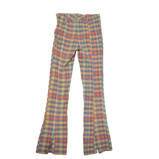 Vintage Free People Plaid Flares (W24xL28)