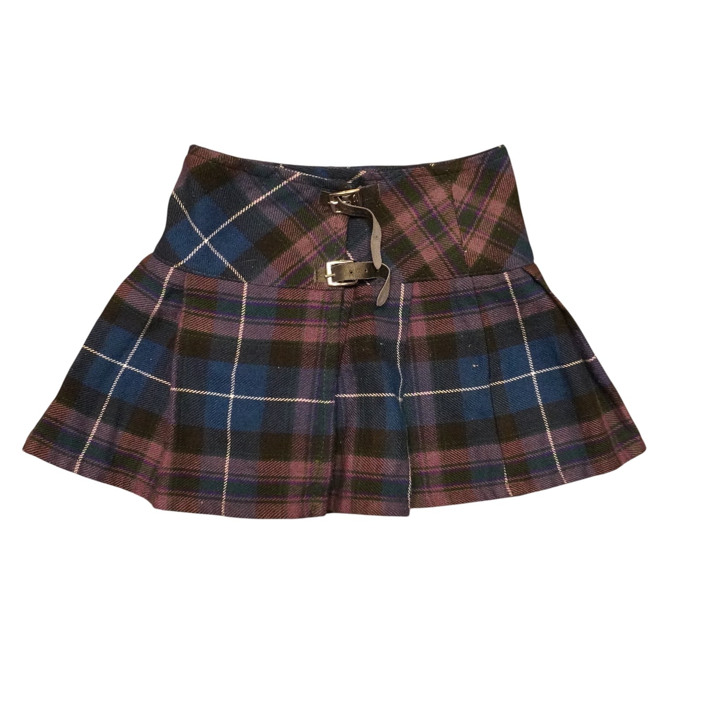 Y2K Plaid Skirt (W26)