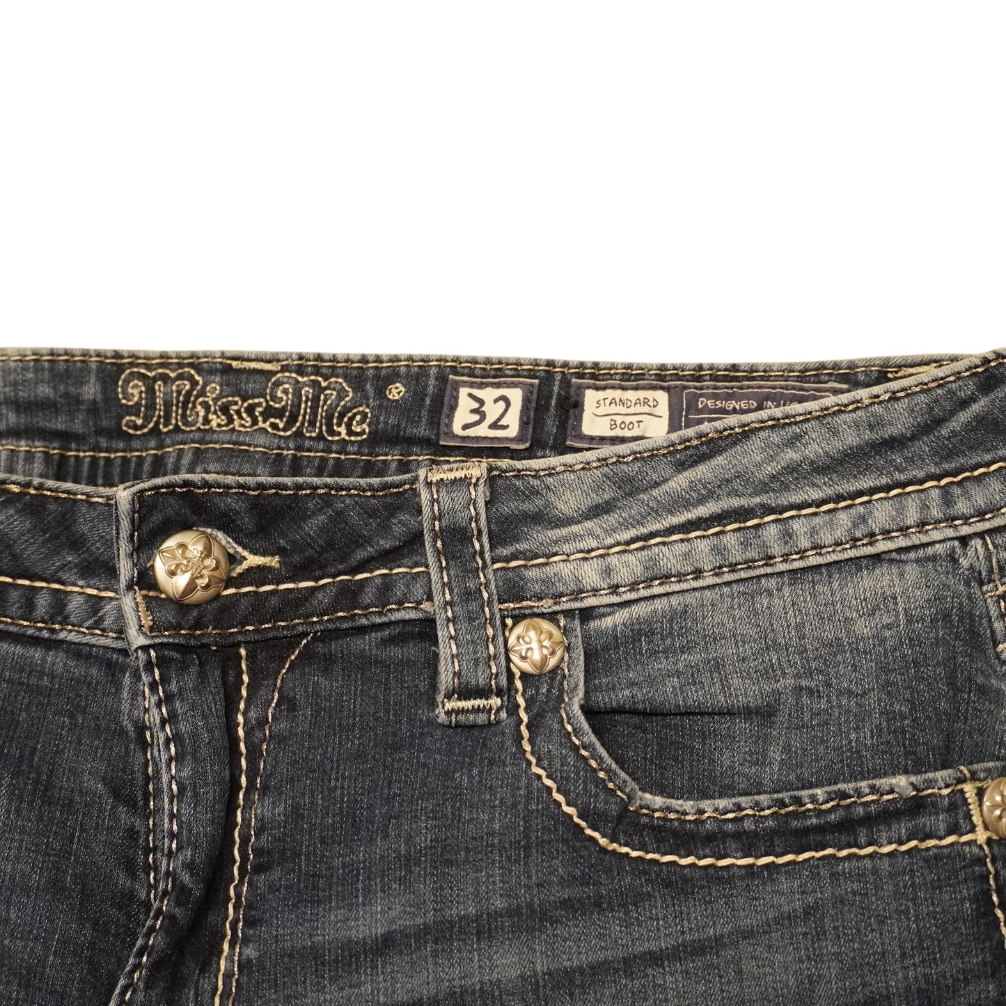 Y2K Miss Me Jeans (W32xL30)