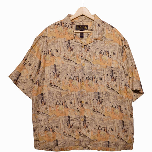 Nat Nasi Art Button Up (L)