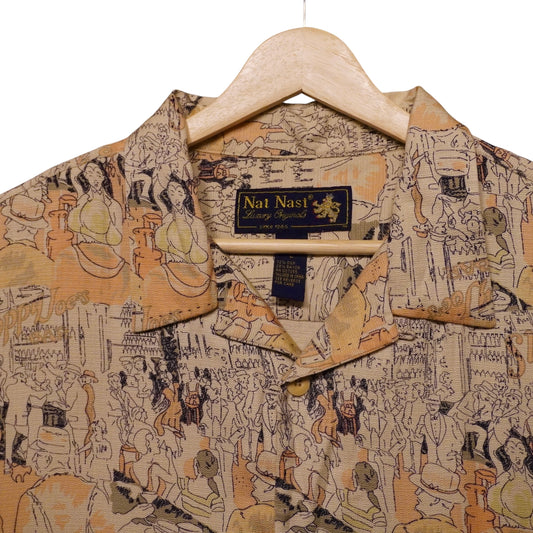 Nat Nasi Art Button Up (L)