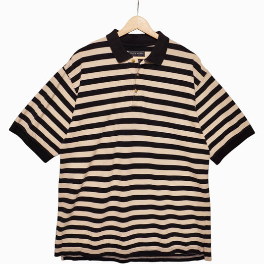 Duck Head Stripe Polo (L)