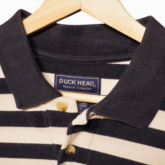 Duck Head Stripe Polo (L)