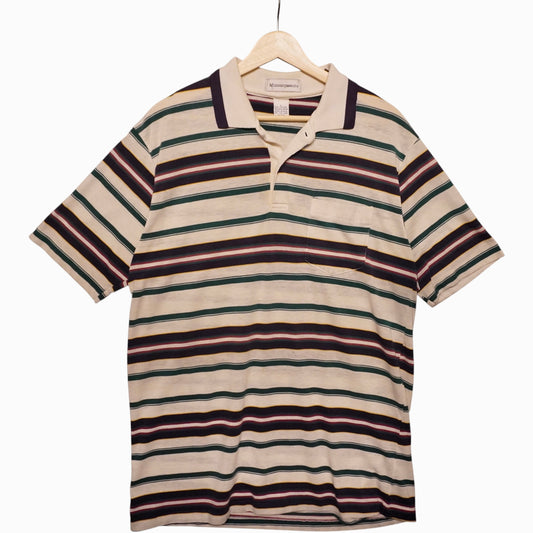 MunsingWear Stripe Pocket Polo (L)