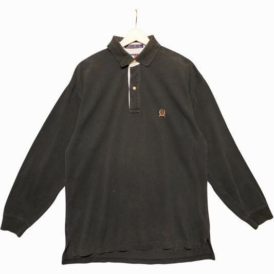 Tommy Hilfiger Long-Sleeve Polo (M)