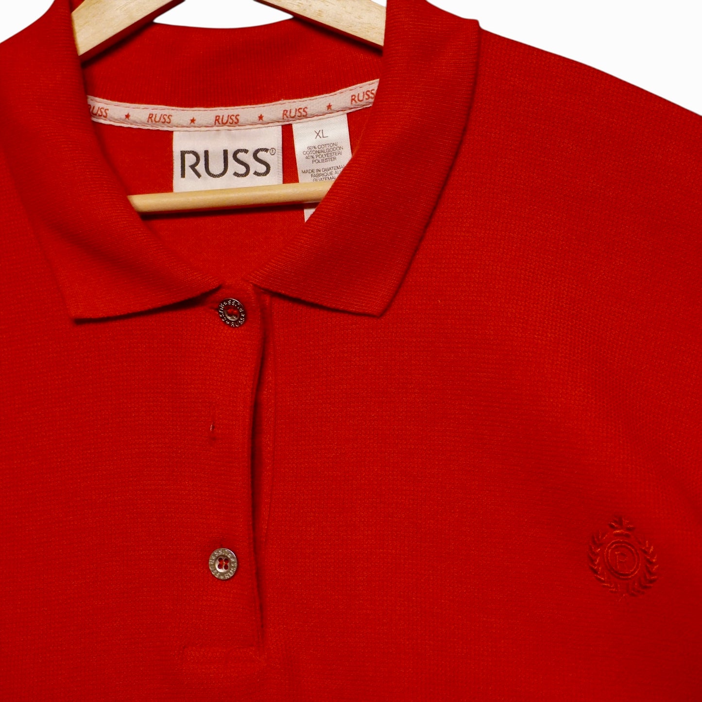 Russ Cropped Boxy Polo (XL)