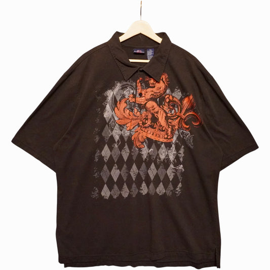 Y2K Bugle Boy Polo (2XL)