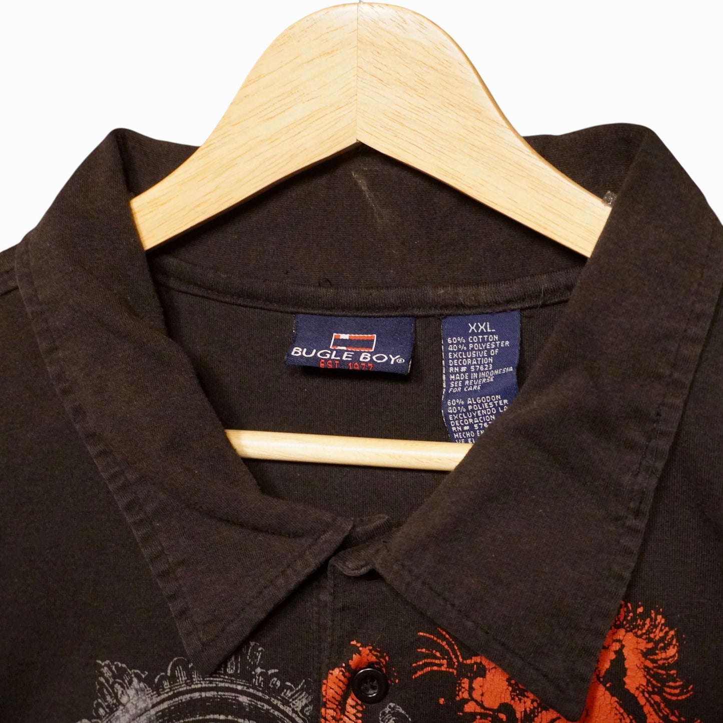 Y2K Bugle Boy Polo (2XL)