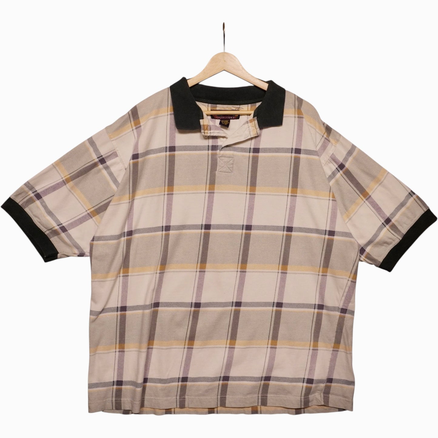 Highland Outfitters Plaid Polo (XL)