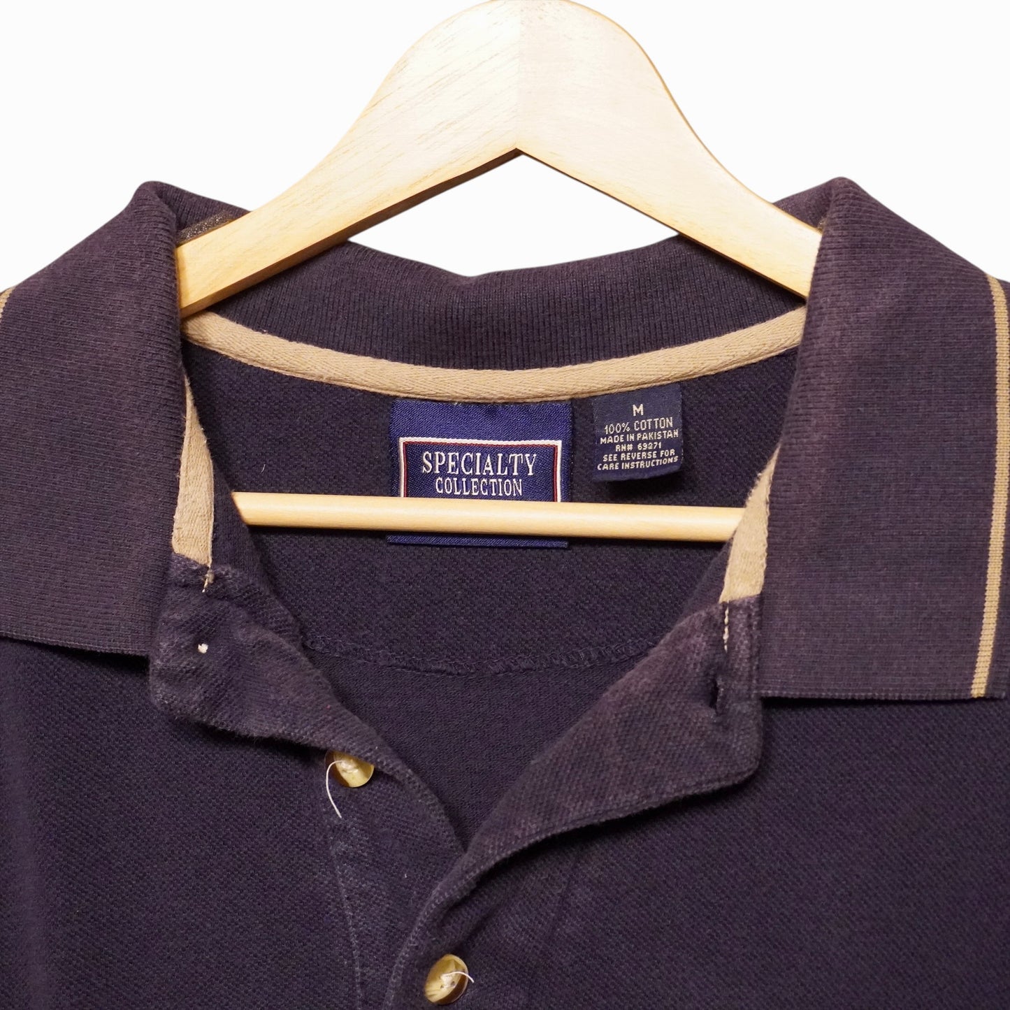 Specialty Colorblock Patchwork Polo (M)