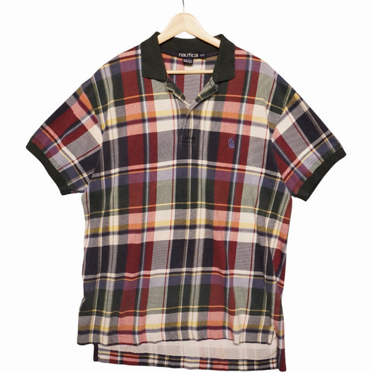Nautica Plaid Polo (S)
