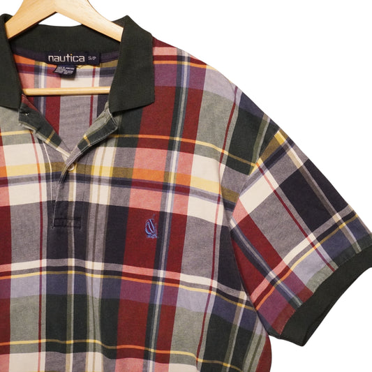 Nautica Plaid Polo (S)