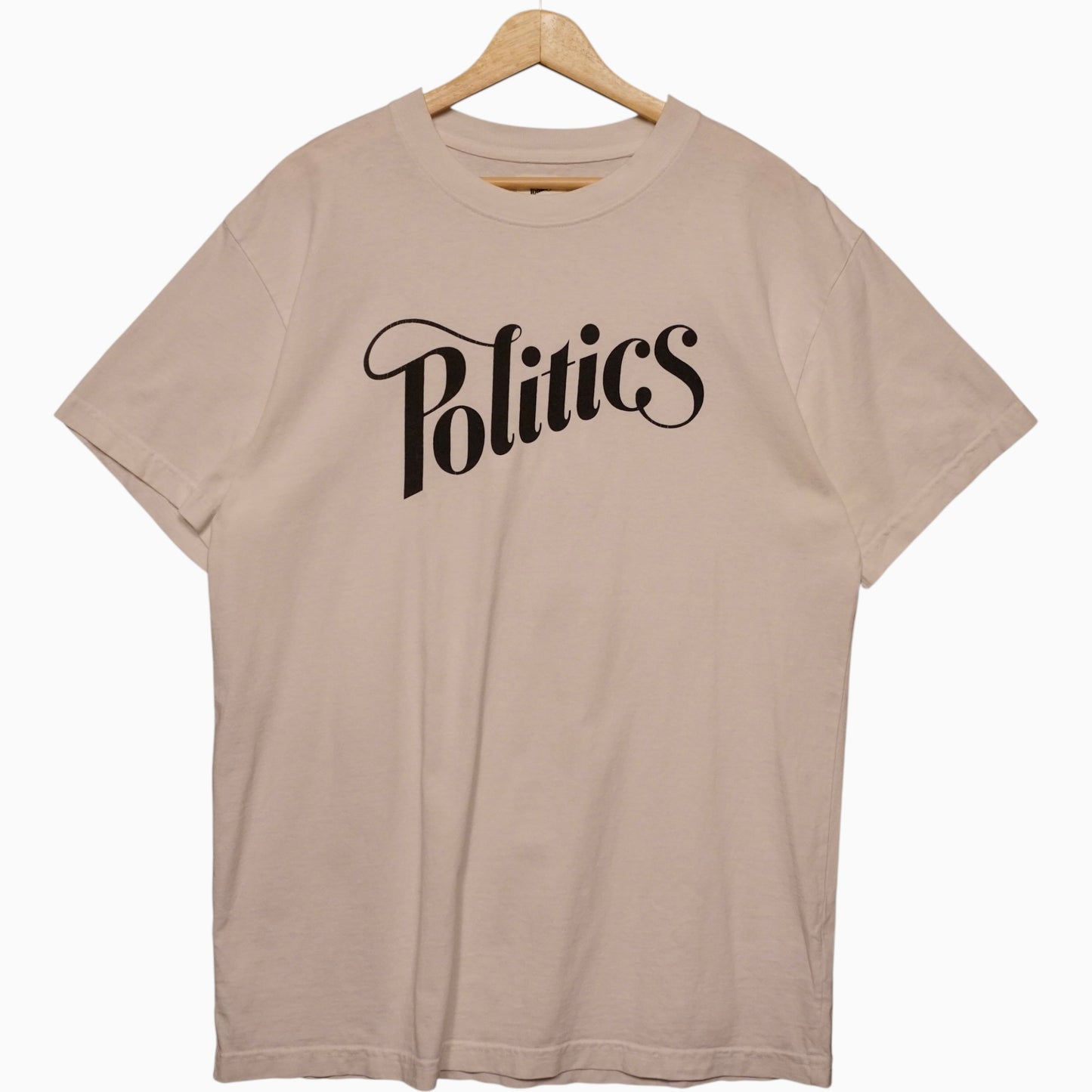Politics Spell-Out Tee (M)