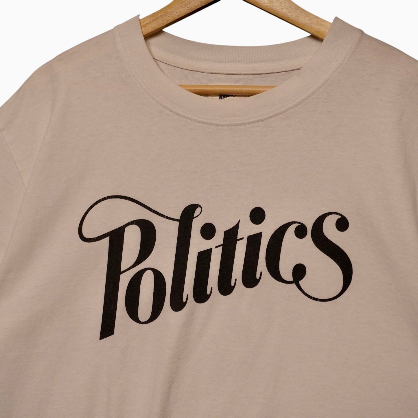 Politics Spell-Out Tee (M)