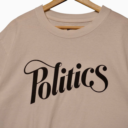 Politics Spell-Out Tee (M)