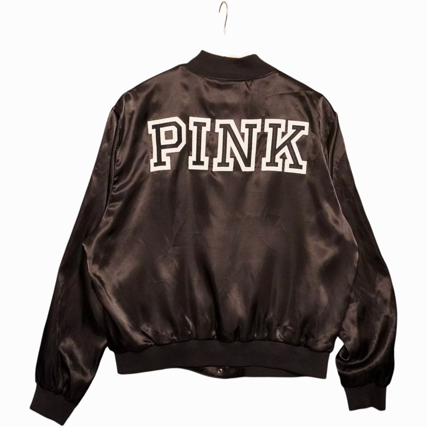 PINK Satin Jacket (M)