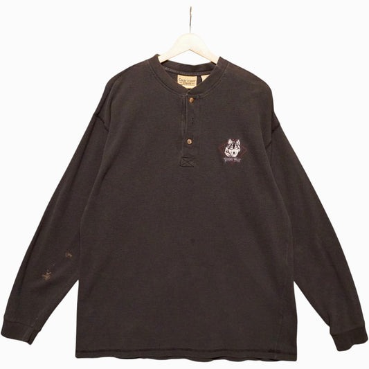 Vintage Wolf Henley (L)
