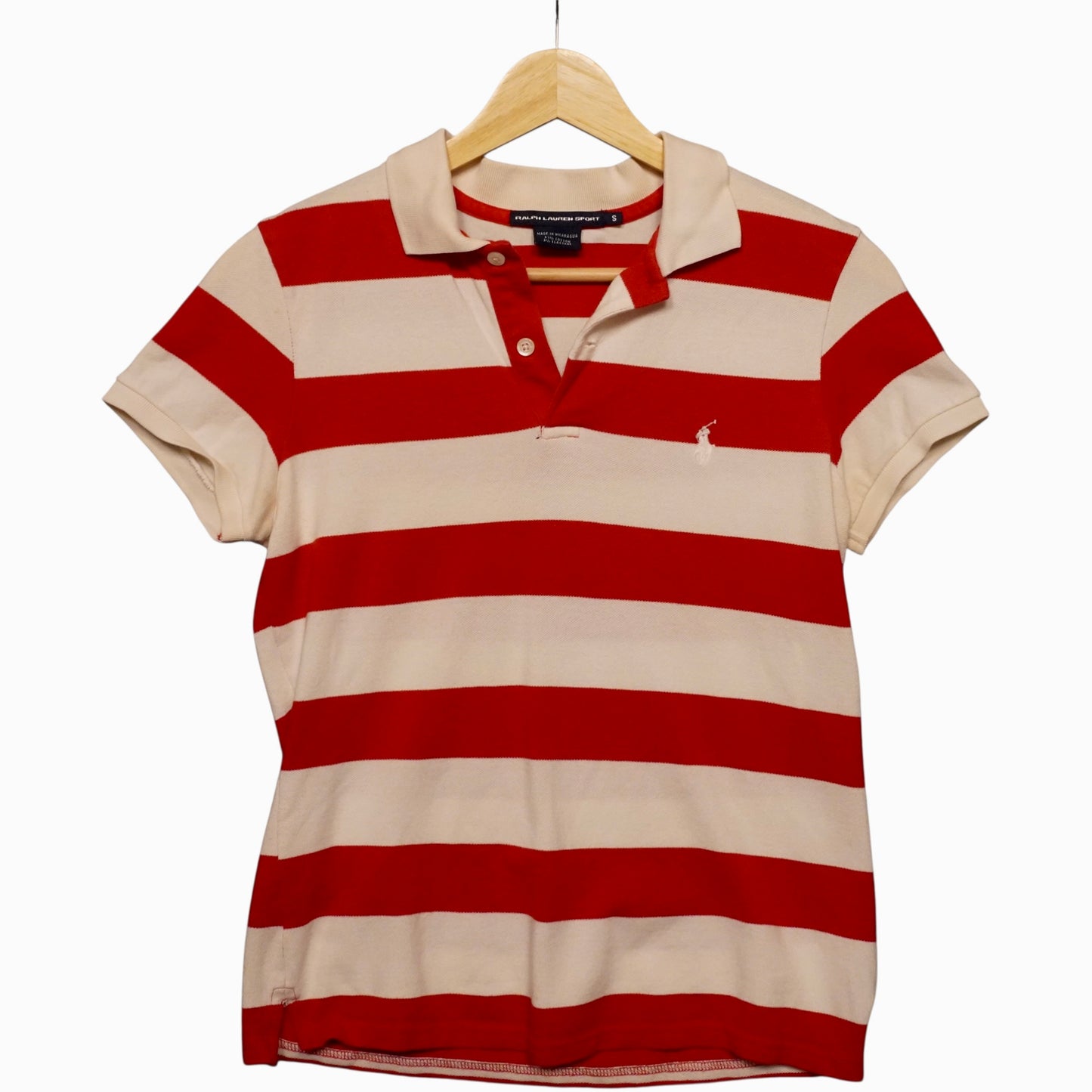 Red Striped POLO (S)
