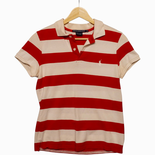 Red Striped POLO (S)