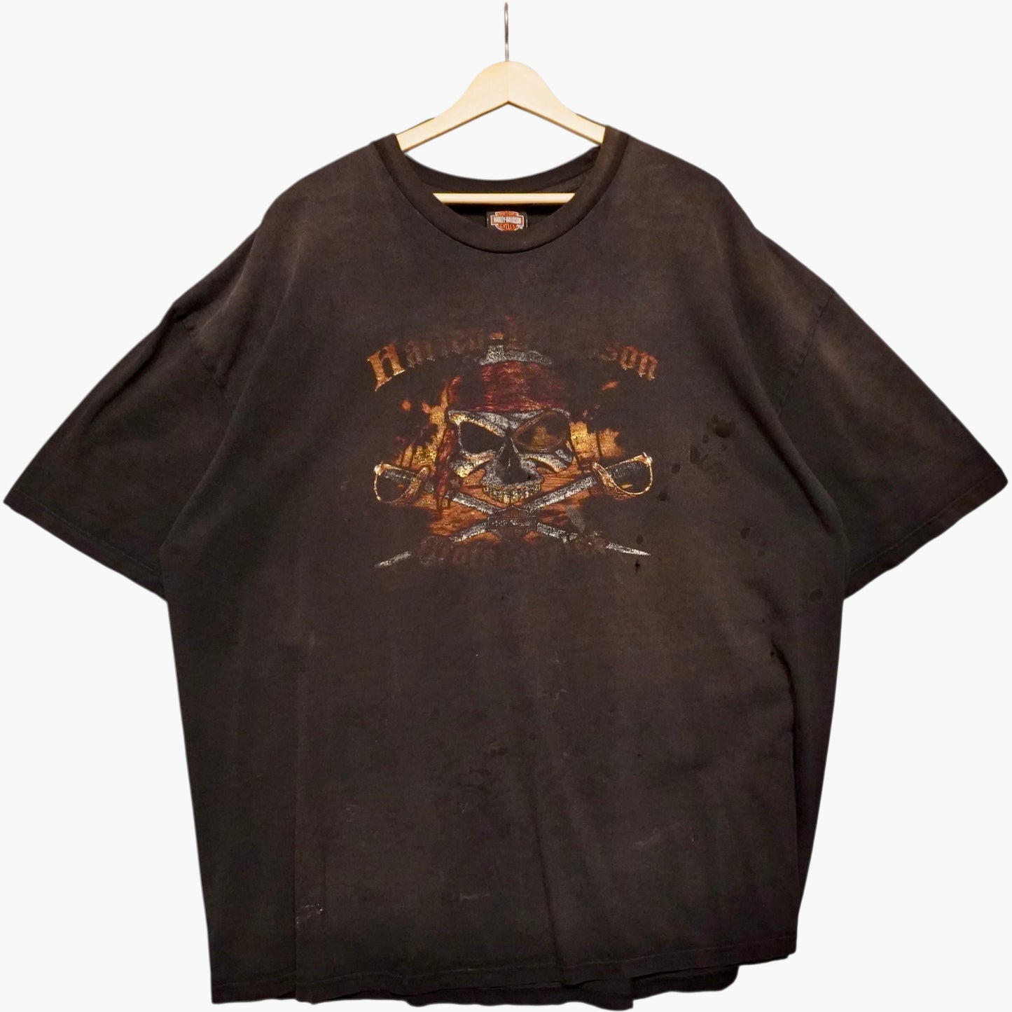 Vintage Distressed Harley Orlando Tee (3XL)