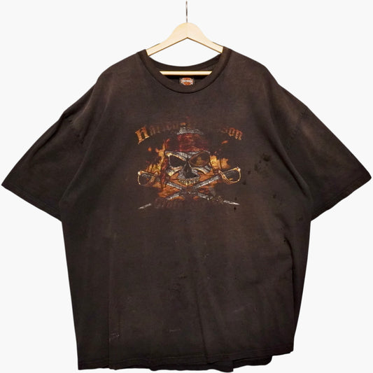 Vintage Distressed Harley Orlando Tee (3XL)