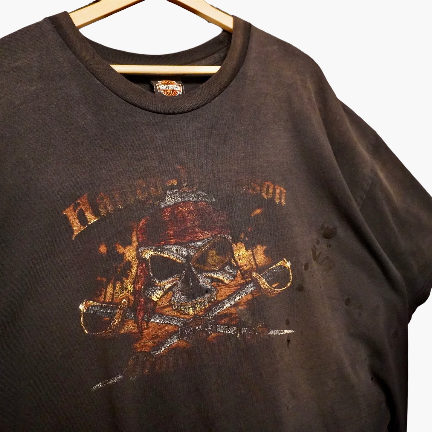 Vintage Distressed Harley Orlando Tee (3XL)