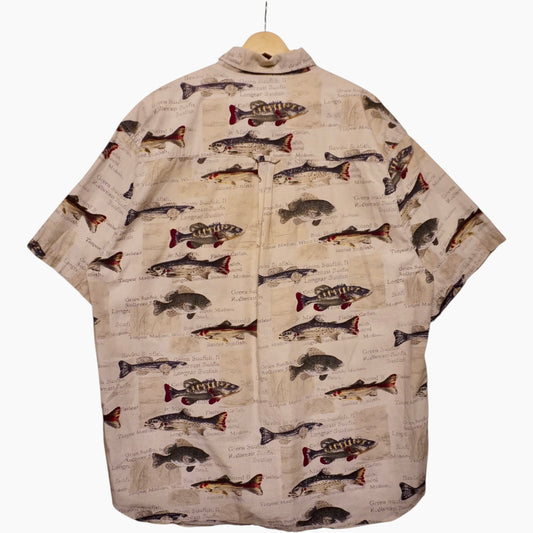 Vintage Columbia Fih Button Up (XL)