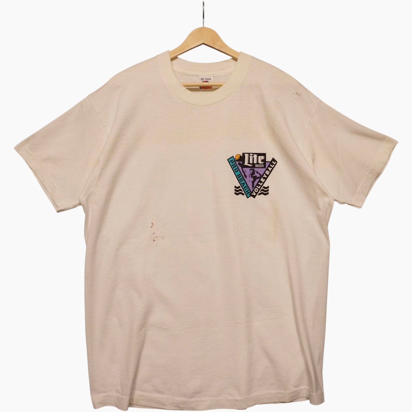 Vintage Miller Lite Volleyball Tee (XL)